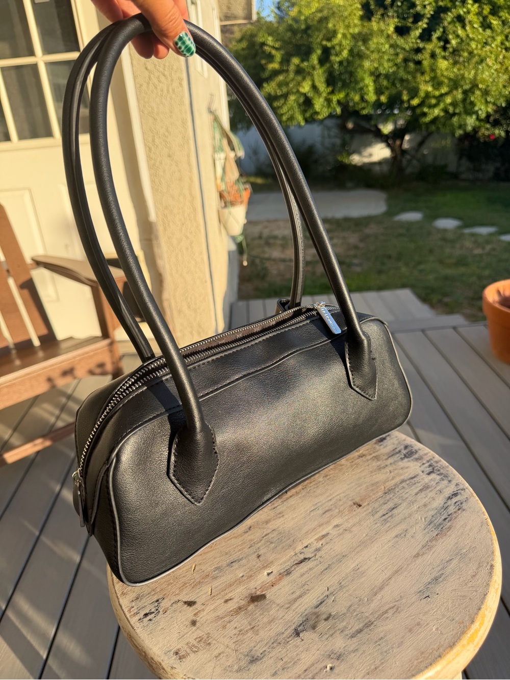 BCBGeneration Black Mini Shoulder Bag